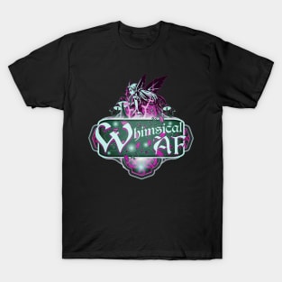 Whimsical AF Night Fairy and Mushrooms T-Shirt